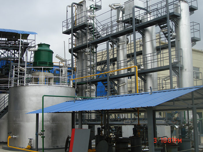 页岩炼油干馏煤气净化系统(抚矿)